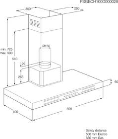 Odsávač pár AEG X56143MD0 nerez

 obrázok produktu 2 z 4