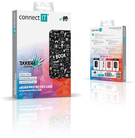 Puzdro pre čítačku e-kníh Connect IT pre Amazon Kindle 2021 (11th gen.) - Doodle 

 obrázok produktu 7 z 7