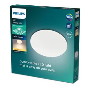 LED stropné svietidlo Philips Moire CL200, 36W, teplá biela, 49 cm biele

 obrázok produktu 1 z 1