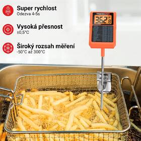 Teplomer do mäsa ThermoPro TP-510 oranžový

 obrázok produktu 6 z 8