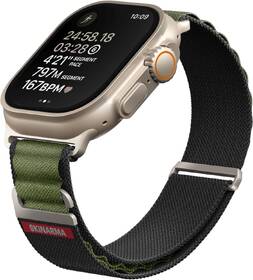 Remienok Skinarma Kobu na Apple Watch 49/45/44/42 mm zelený

 obrázok produktu 3 z 5