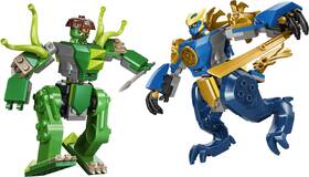 Stavebnica LEGO® NINJAGO® 71853 Jay a boj v dračom robotickom obleku 

 obrázok produktu 1 z 9