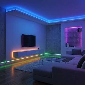 LED pásik Solight WM59-RGB, SMD RGB pásek, sada s adpatérem, 3m 

 obrázok produktu 2 z 7