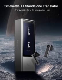 Hlasový prekladač Timekettle X1 AI čierny

 obrázok produktu 5 z 8