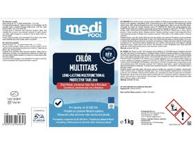Bazénová chémia mediPOOL MULTIFUNKČNÍ pomalurozpustné tablety (bez mědi) 200g 1,0 kg 

 obrázok produktu 2 z 2