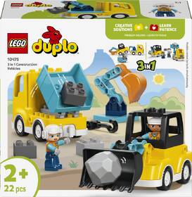 Stavebnica LEGO® DUPLO® 10475 Vozidlá na stavbe 3 v 1 

 obrázok produktu 2 z 9