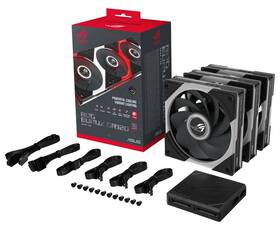 Ventilátor Asus ROG Eurux GR120 ARGB Reverse Black Edition, 3 ks čierny

 obrázok produktu 24 z 24