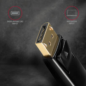 Redukcia Axagon DisplayPort / HDMI 1.4, 4K/30Hz čierna

 obrázok produktu 3 z 4