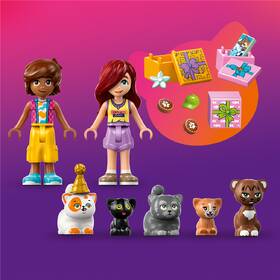 Stavebnica LEGO® Friends 42666 Mačacia narodeninová oslava a domček na strome 

 obrázok produktu 7 z 8