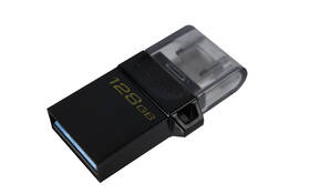 USB flashdisk Kingston DataTraveler microDuo3 Gen2 128GB čierny

 obrázok produktu 1 z 7