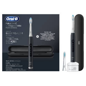 Zubná kefka Oral-B Slim Luxe 4500 Matte Black Travel Edition 

 obrázok produktu 1 z 2