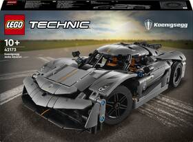 Stavebnica LEGO® Technic 42173 Šedé hyperauto Koenigsegg Jesko Absolut 

 obrázok produktu 7 z 9
