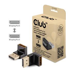 Adaptér Club3D DisplayPort/DisplayPort 1.4, 4K120Hz, 90° čierna

 obrázok produktu 3 z 3