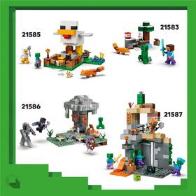 Stavebnica LEGO® Minecraft®  21584 Cesta portálem do Netheru a Endu 

 obrázok produktu 4 z 9