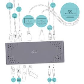 Dokovacia stanica i-tec USB 3.0 / USB-C Dual Display 

 obrázok produktu 3 z 7
