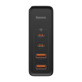 Nabíjačka do siete Baseus GaN2 Pro, 2x USB-C, 2x USB-A, 100W čierna

 obrázok produktu 2 z 3