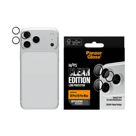 Tvrdené sklo PanzerGlass Hoops na Apple iPhone 18 Pro/Pro Max čiré čierne

 obrázok produktu 3 z 4