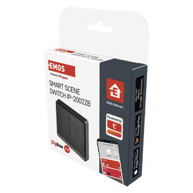 Vypínač EMOS GoSmart IP-2002ZB, ZigBee 3.0, 2-tlačidlový sivý

 obrázok produktu 8 z 8