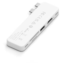 USB Hub Satechi USB-C Snap Hub (1x HDMI, 1x USB-C, 1x USB-A 3.0, 1x USB-C PD, 1x microSD/SD) strieborný

 obrázok produktu 2 z 4
