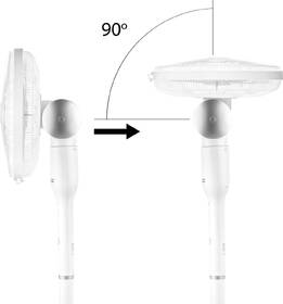 Ventilátor stojanový ECG FS 410 2in1 

 obrázok produktu 3 z 5