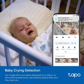 IP kamera TP-Link Tapo C840 Smart Baby biela

 obrázok produktu 6 z 14