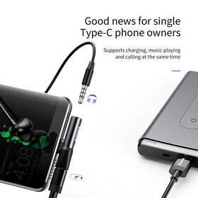 Redukcia Baseus USB-C samec / USB-C samice /3,5mm Jack samice čierna

 obrázok produktu 5 z 7