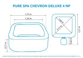 Vírivka Intex 28446 Pure Spa Chevron Deluxe 4 NP béžová

 obrázok produktu 15 z 15