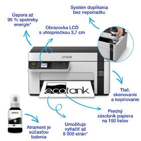Tlačiareň multifunkčná Epson Eco Tank M2120 čierna/biela

 obrázok produktu 3 z 15