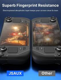 Tvrdené sklo JSAUX Anti-Glare Screen Protector - Steam Deck LCD (2 ks) sklo

 obrázok produktu 4 z 6