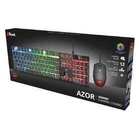 Klávesnica s myšou Trust GXT 838 Azor Gaming Combo, CZ/SK čierna

 obrázok produktu 12 z 13