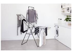 Sušiak na bielizeň Brabantia HangOn, 25 m, Matt Black čierny

 obrázok produktu 30 z 31