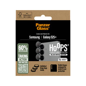 Ochranné sklo šošovky fotoaparátu PanzerGlass HoOps na Samsung Galaxy S25+ čierne

 obrázok produktu 4 z 8
