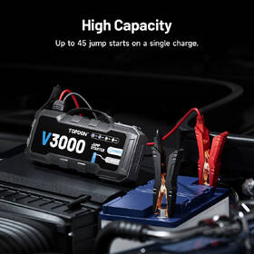 Nabíjačka/Štartovací box Topdon Jump Starter V3000 čierne

 obrázok produktu 9 z 15