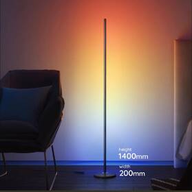 Stojacia lampa Govee RGBW Floor Lamp Lite, Matter čierna

 obrázok produktu 2 z 9