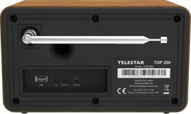 Internetový rádioprijímač s DAB+ Telestar TOP 200 čierny/hnedý

 obrázok produktu 3 z 6