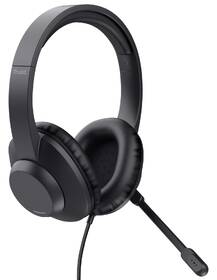 Headset Trust AYDA Max, USB-C/USB-A čierny

 obrázok produktu 1 z 12