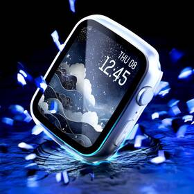 Ochranné puzdro 3mk Satin Armor WatchCase+ s tvrdeným sklom na AppleWatch 4/5/6/SE  (40mm) priehľadné

 obrázok produktu 6 z 8