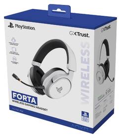 Headset Trust GXT 499W Forta Wireless Gaming Headset PS5 biela

 obrázok produktu 8 z 9