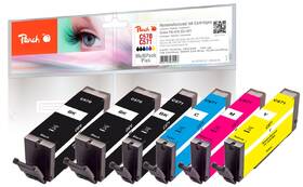 Cartridge Peach Canon PGI-570/CLI-571 MultiPack Plus, 2x18, 4x8, 5ml - CMYK 

 obrázok produktu 1 z 1