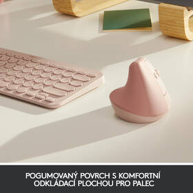 Myš Logitech Lift Vertical Ergonomic ružová

 obrázok produktu 2 z 9