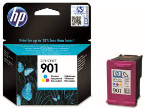 Cartridge HP 901, 360 strán - CMY 

 obrázok produktu 1 z 1