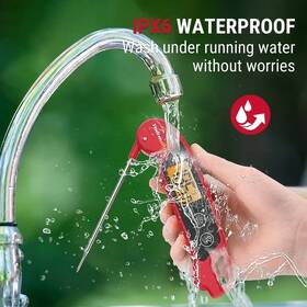Teplomer do mäsa ThermoPro TP-603W červený

 obrázok produktu 6 z 8