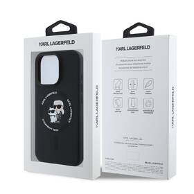 Kryt na mobil Karl Lagerfeld Karl and Choupette na Apple Iphone 16 Pro, MagSafe čierny

 obrázok produktu 4 z 4