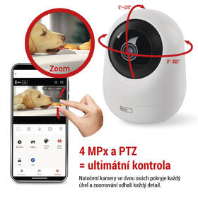 IP kamera EMOS GoSmart IP-220W Wi-Fi biela

 obrázok produktu 12 z 18