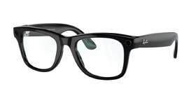 Inteligentné okuliare Meta Ray-Ban Wayfarer - Shiny, Clear (Large) čierne

 obrázok produktu 1 z 5