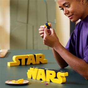 Stavebnica LEGO® Star Wars™ 75407 Logo Star Wars™ z kociek 

 obrázok produktu 8 z 9