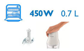 Sekáčik potravín Philips HR1393/00 biely

 obrázok produktu 1 z 9