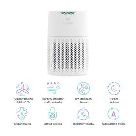 Čistička vzduchu TrueLife P3 WiFi biela

 obrázok produktu 1 z 7