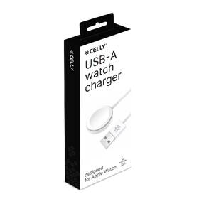 Nabíjací kábel Celly na Apple Watch, USB-A biely

 obrázok produktu 2 z 2