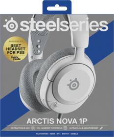 Headset SteelSeries Arctis Nova 1P biely

 obrázok produktu 13 z 15